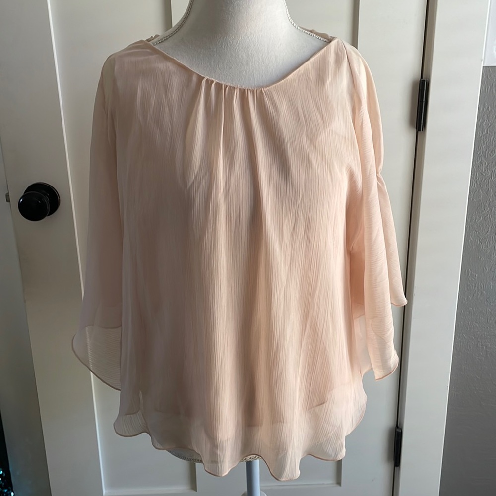 Cape Style Blouse